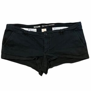 Mossimo Supply Co. Black Chino Low Rise Short Women's 4 Neutral Summer Everyday